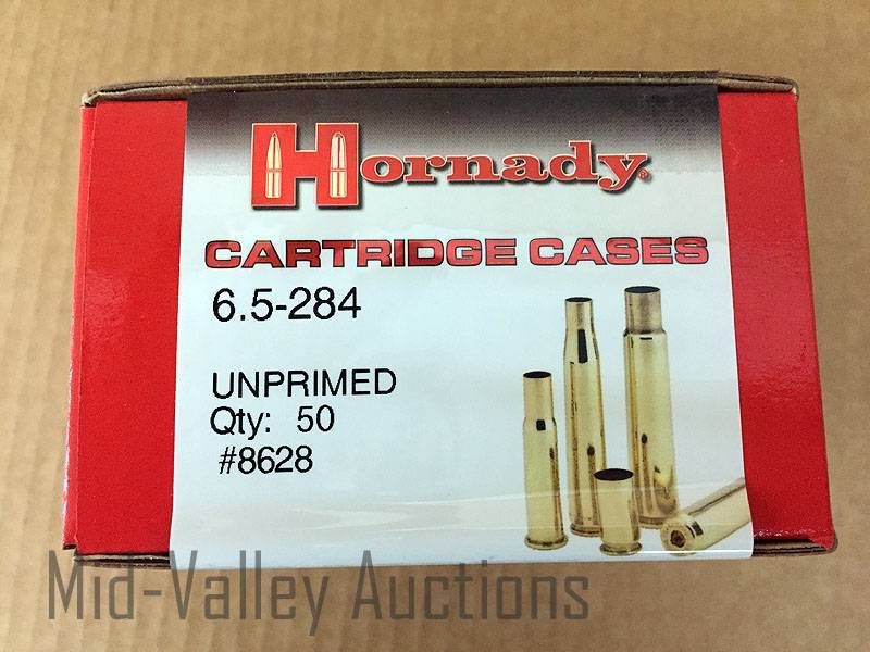 lot 226 image: 6.5-284 Hornady Cartridge Cases