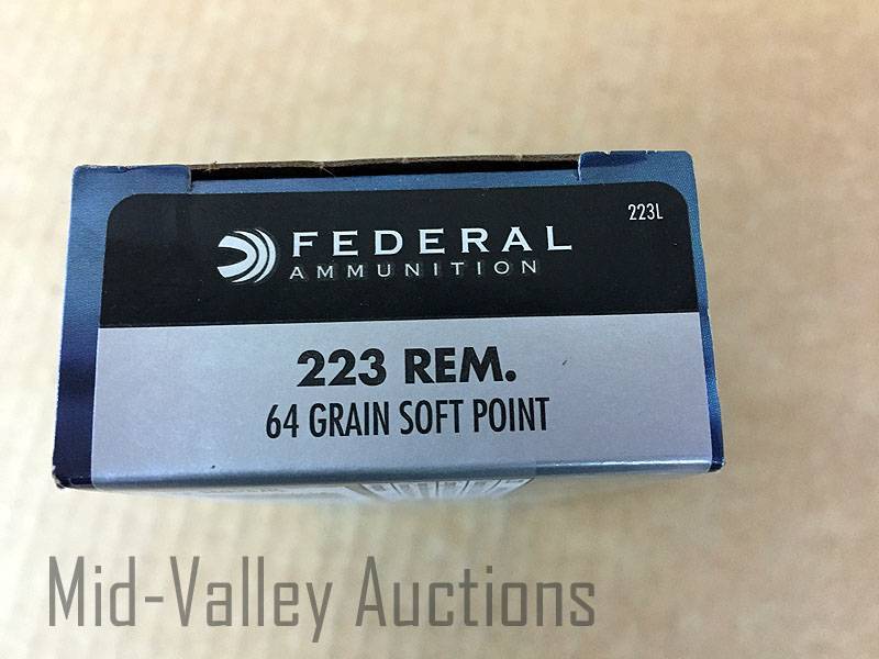 lot 70 image: Federal 223 REM 64 Gr Soft Point
