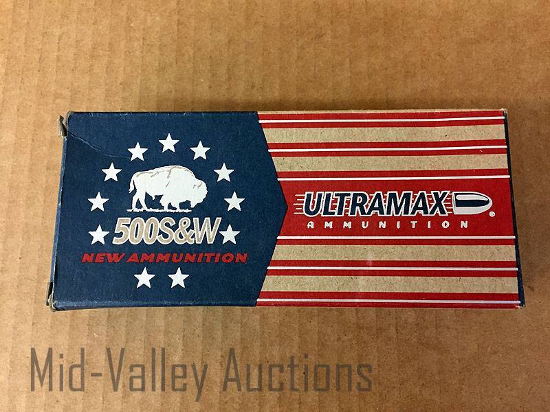 lot 100 image: Ultramax 500 S&W 440 Gr Cast 1300 FPS