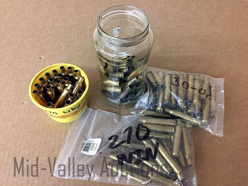 lot 244 image: Mixed Lot Shell Casings