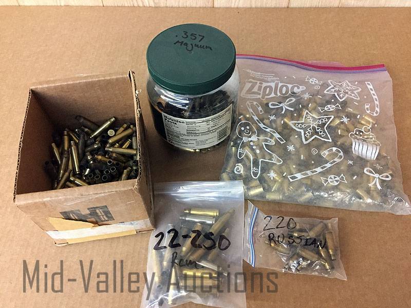 lot 245 image: Mixed Lot Shell Casings