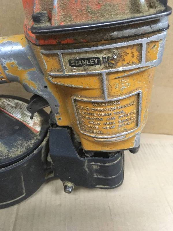 lot 14 image: Bostitch N80cb Industrial Coil Framing Nailer used in working condition