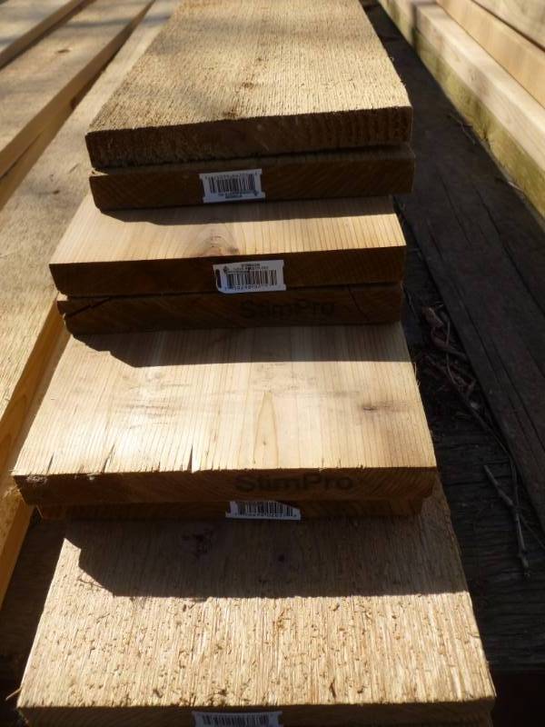New Cedar Boards