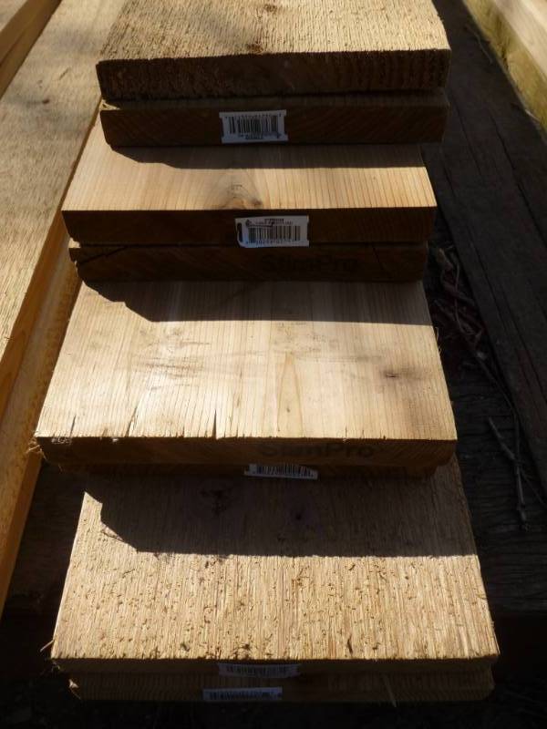 New Cedar Boards
