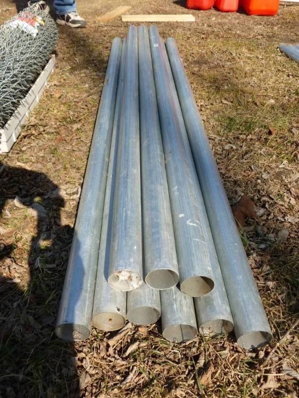 New Chain Link Fence Pipes