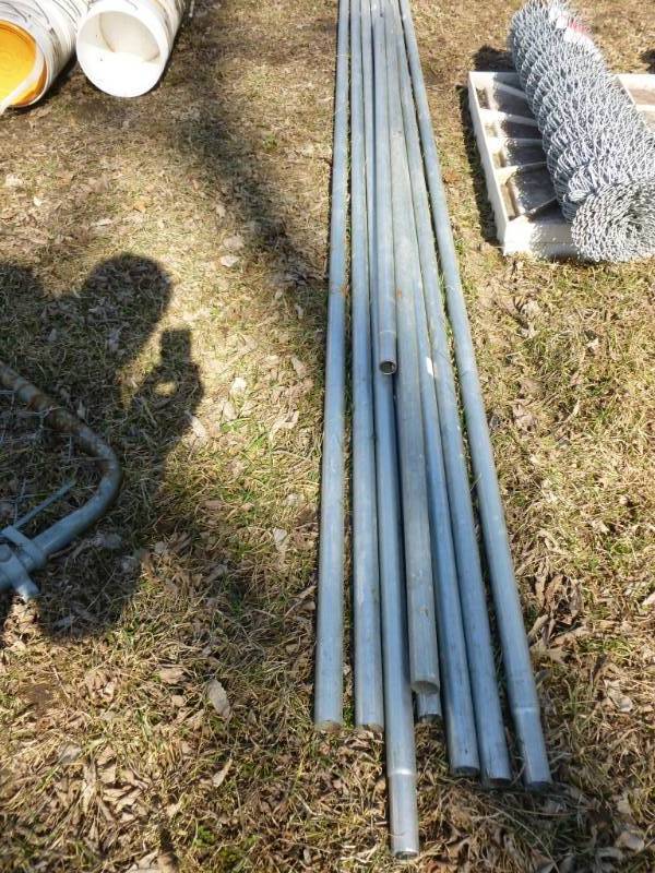 New Chain Link Fence Pipes