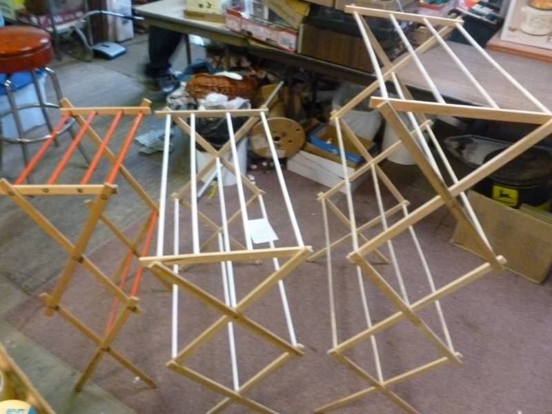 Wooden Clothes Rack