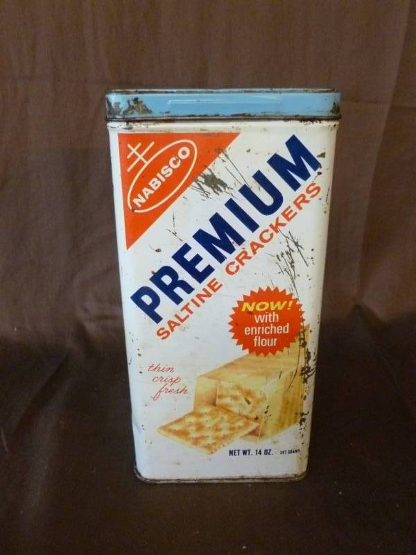 Vintage Metal Container