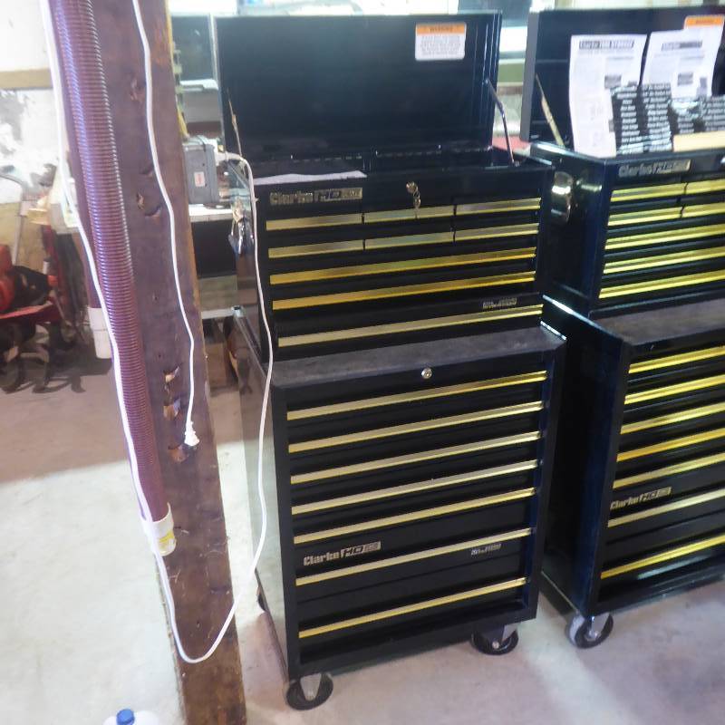 lot 55 image: Clark HDT Rolling Tool Cabinet