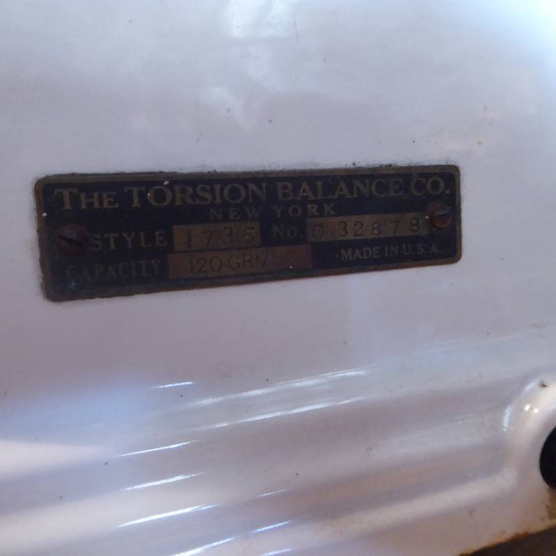 lot 85 image: Vintage Torison Balance Company Style 1735 Scale