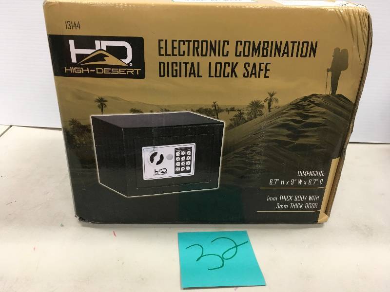 lot 32 image: High Desert 0.19 cu. Ft. Electronc Digital Safe