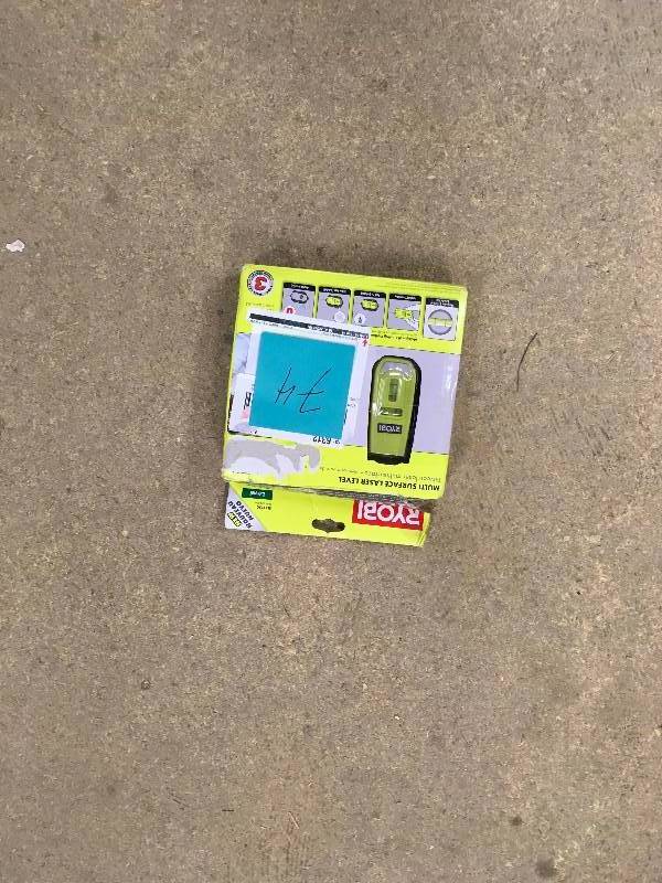 lot 74 image: Ryobi Multi Surface Laser Level