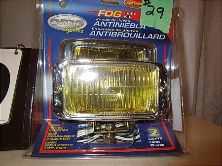 lot 29 image: Blazer Fog Light