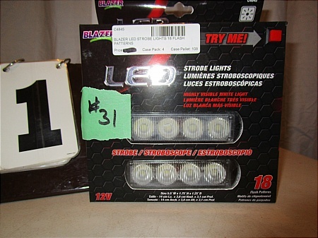 lot 31 image: Blazer LED Strobe Light