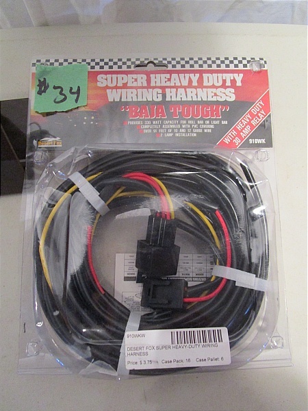 lot 34 image: Heavy Duty Wiring Harness