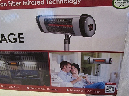 lot 64 image: Patio & Garage Heater