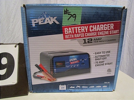 lot 79 image: Peak Battery Charger with Rapid Charge