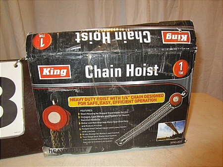 lot 118 image: Chain Hoist
