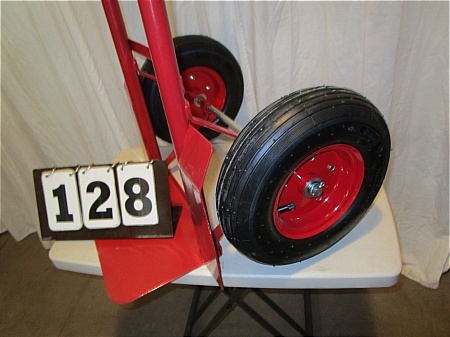 lot 128 image: P-handle Hand Truck