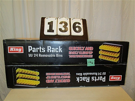 lot 136 image: Parts Rack