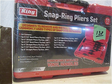 lot 138 image: Snap-Ring Pliers Set