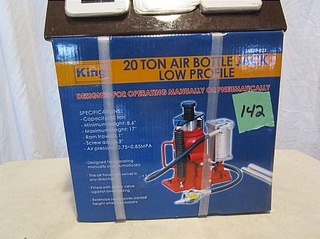 lot 142 image: Air Bottle Jack - 20 ton