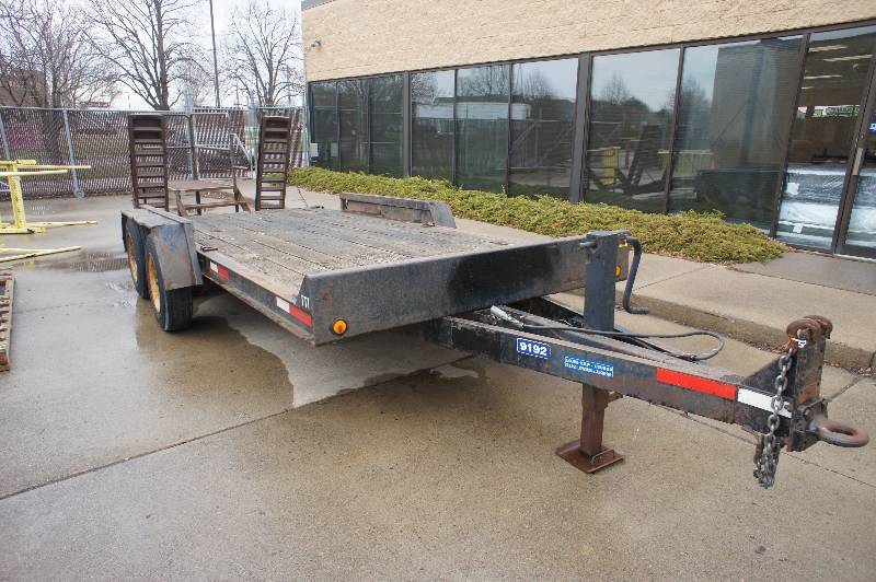 1994 REDI HAUL TRAILER - WOOD BED -  25 LONG - (#9192)