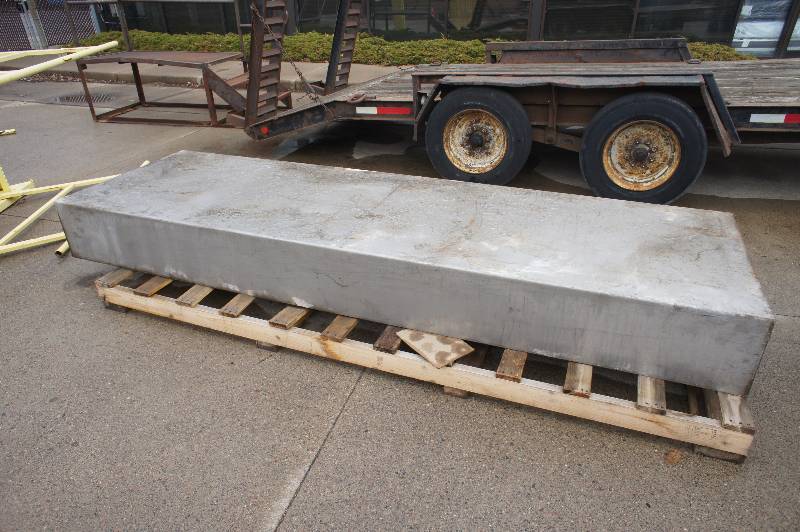 STAINLESS DRIP PAN HOUSING UNIT FOR LUBE TECH CONTAINERS - 10 LONG X 3 WIDE X 12 DEEP