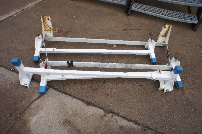 ADRIAN STEEL LADDER RACK - SOLD AS-IS