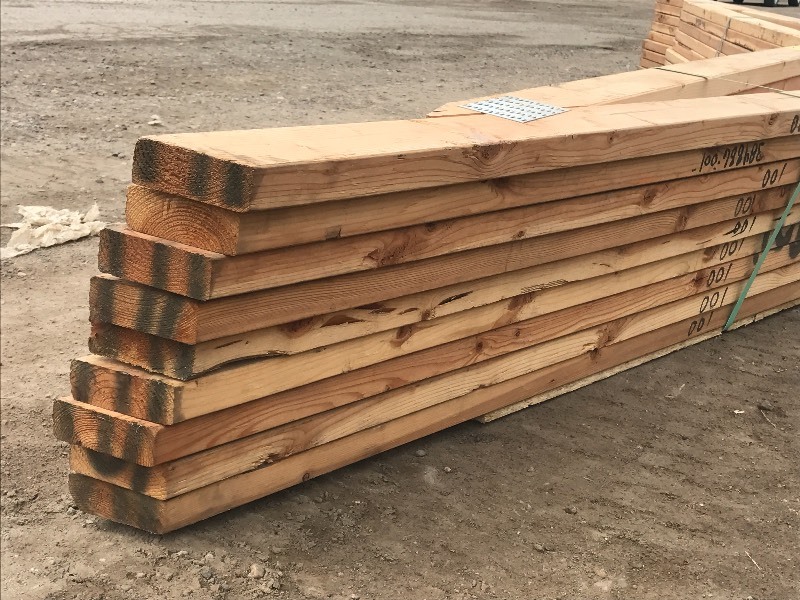 lot 18 image: Lot Of (9) Roof Trusses