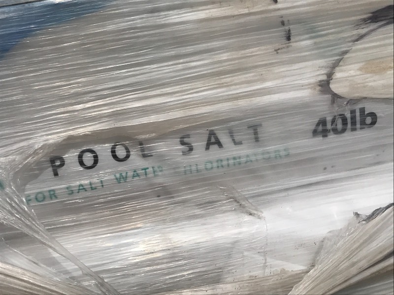 lot 21 image: Pallet Of Pool Salt