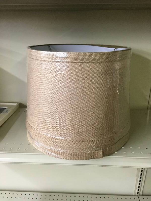 REPLACEMENT LAMP SHADE, RETAIL $24.99