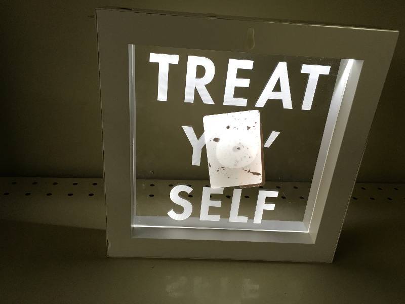TREAT YO SELF WALL DECOR