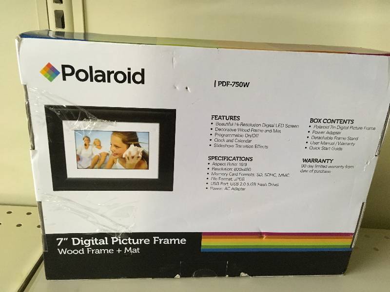 POLAROID 7 DIGITAL PICTURE FRAME