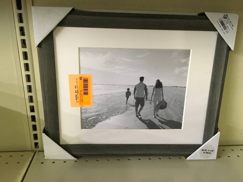 8X10 PICTURE FRAME, RETAIL $19.99