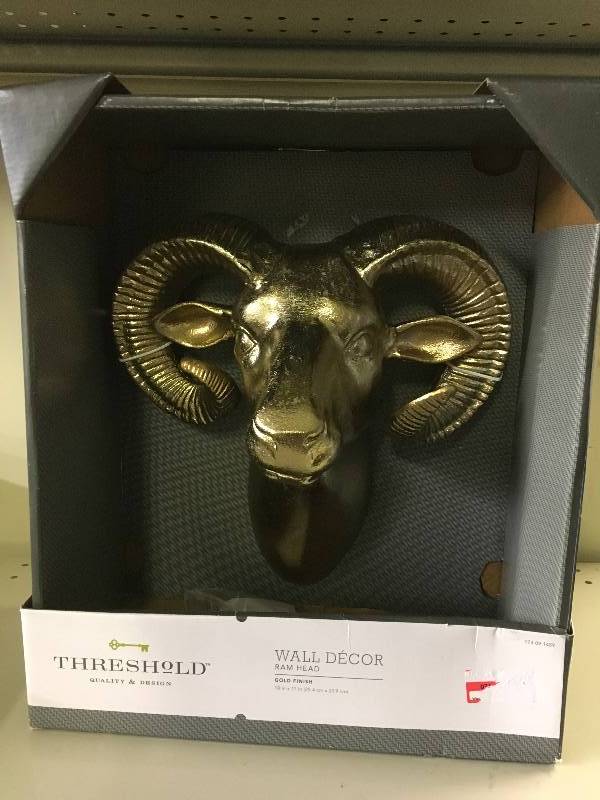 Ram Head Wall Decor May S And Shelf Pulls 3 K Bid