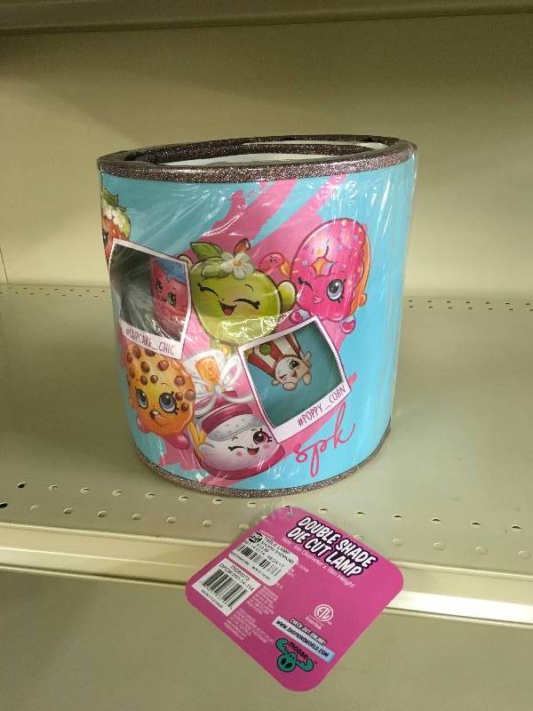 SHOPKINS TABLE LAMP, RETAIL $19.99