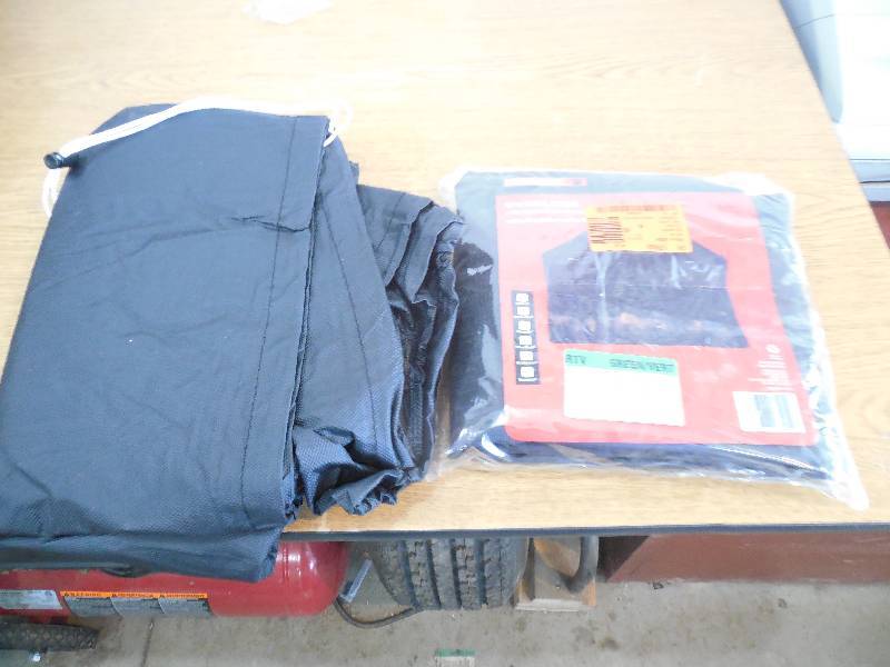 lot 13 image: (2) 65 in. Grill Cover