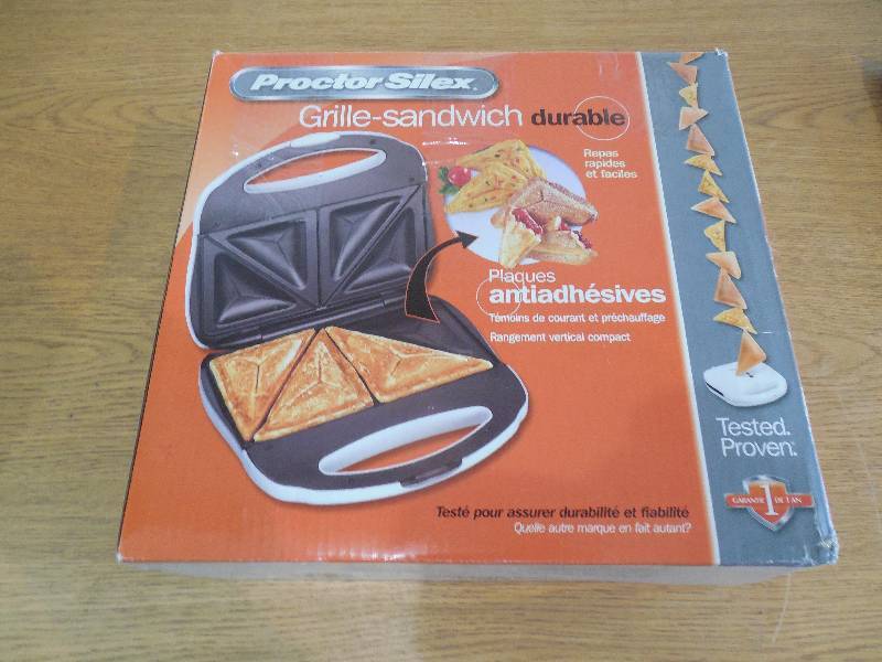 lot 22 image: Proctor Silex Pocket Sandwich Maker