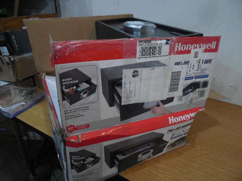 lot 50 image: Honeywell 5805 0.64 Cu. Ft. Digital Drawer-Style Security Safe