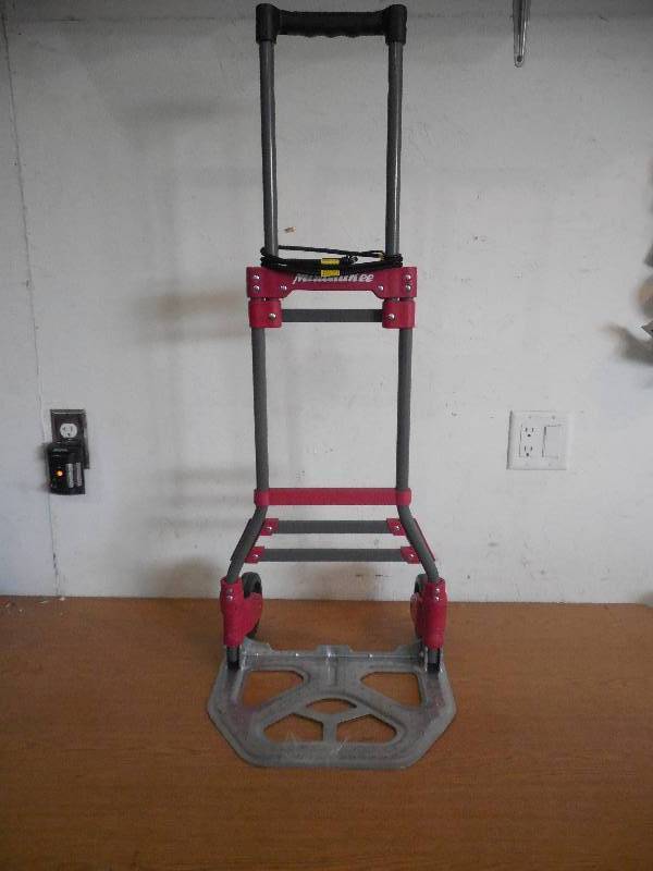 lot 5 image: Milwaukee 150 lbs. Fold-Up Truck