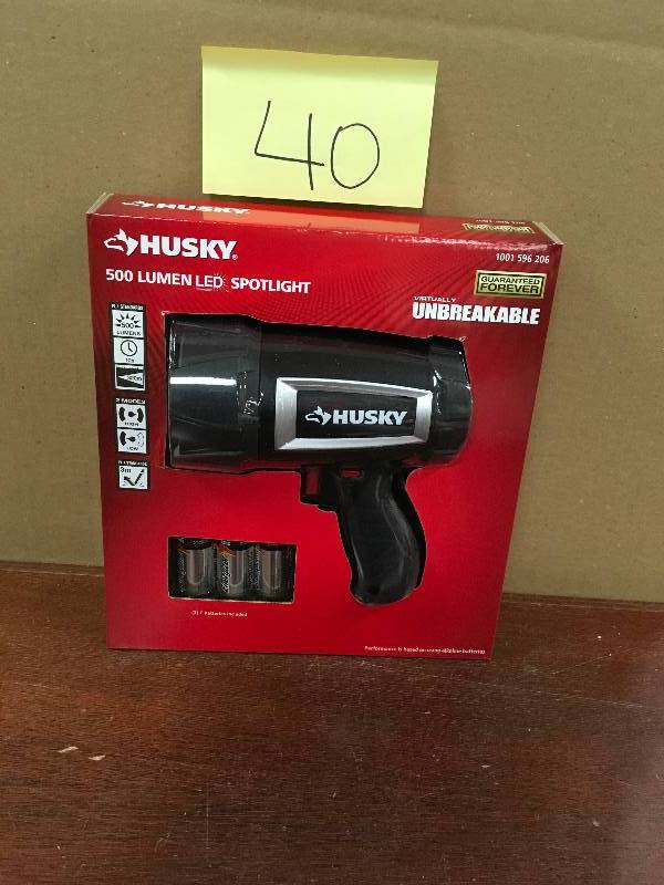 Husky 500 Lumen LED Spotlight new