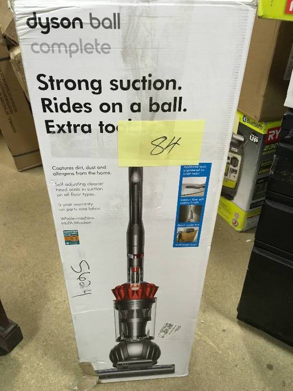 Dyson Ball Complete Upright Vacuum with Extra Tools open box in like new condition