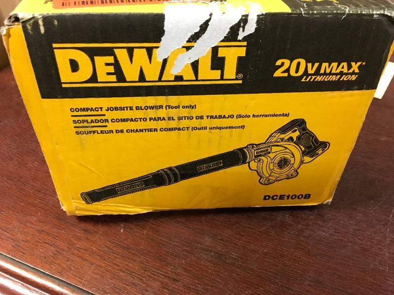 DeWalt 20-Volt MAX Lithium-Ion Jobsite Blower ( Tool Only)