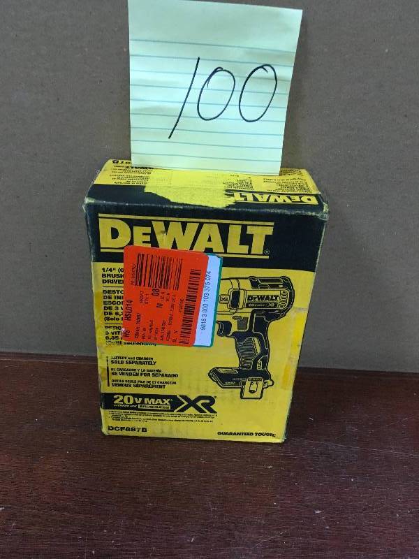 DeWalt 20-Volt MAX XR Lithium-Ion Cordless Brushless 3-Speed 14 in. Impact Driver (Tool Only)