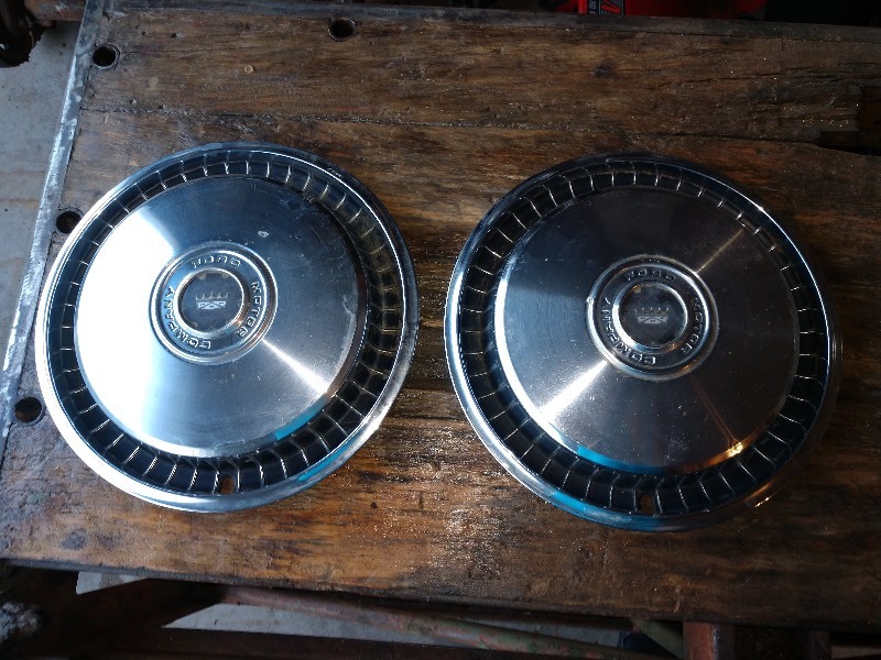 lot 15 image: Hub Caps (2)- Ford Motor Company&nbsp