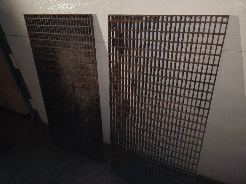 lot 95 image: Steel Floor Grates (2)