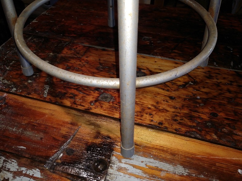 lot 100 image: Industrial Stool