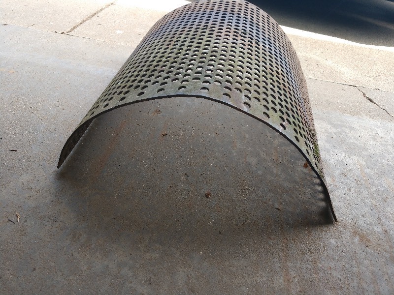 lot 117 image: Steel Half-Moon Table Base