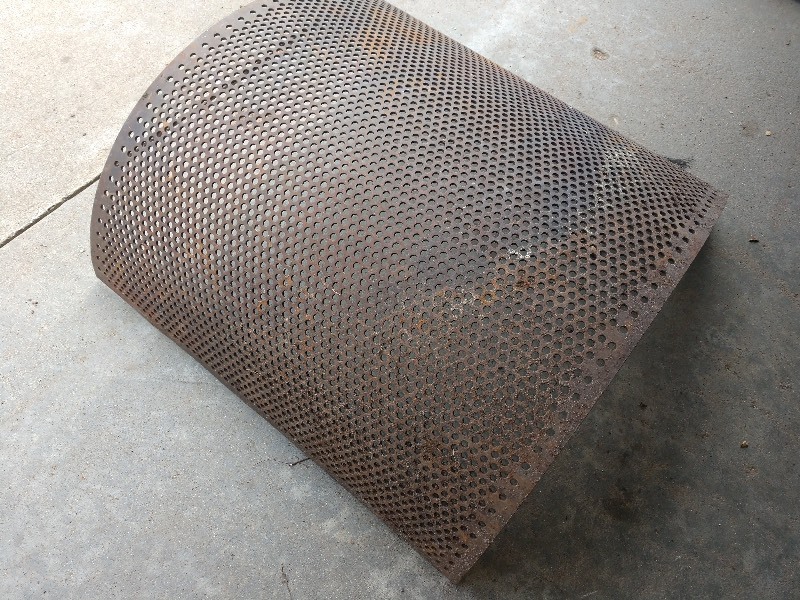 lot 118 image: Steel Half-Moon Table Base